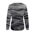thumbnail image 4 of Babysbule Liquidation Hauts d'Automne pour Femmes T-Shirt Décontracté à Col Rond à Manches Longues pour Femmes Haut Ample Chandail, 4 of 5