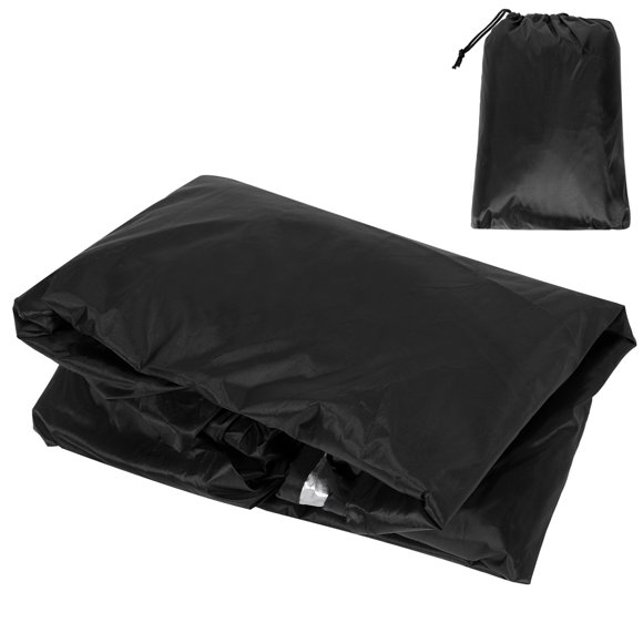 HURRISE Outdoor Supplies,210D Black Cart Cover Waterproof Rainproof Dustproof Cover for Cart Home Supplies,Waterproof Cart Cover