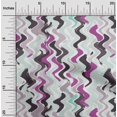 thumbnail image 2 of oneOone Polyester Spandex Dark Magenta Fabric Geometric Sewing Material Print Fabric By The Yard 56 Inch Wide-GD, 2 of 5