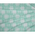 thumbnail image 4 of oneOone Polyester Lycra Fabric Check Kasuri Print Sewing Fabric BTY 56 Inch Wide, 4 of 4