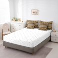 thumbnail image 4 of YST Cowhide 7Pcs Bed In A Bag Leopard Print Bed Set Twin,Western Tribe Aztec Bedding Set with Comforter Farmhouse Wild Animals Cushiom Covers Exotic Rustic Sheet Set for Adults, 4 of 5