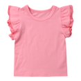 thumbnail image 2 of Toddler Girl Ruffles Sleeve T-shirt, 2 of 4