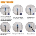 thumbnail image 2 of AMERTEER DIY Hook Kits Rug Printed Cushion for Carpet Embroidery Handwerken (4), 2 of 10