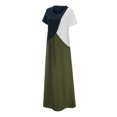 thumbnail image 5 of Ketyyh-chn99 Robe Formelle pour Femmes Robe Élégante pour Femmes Grande Taille Robe Maxi à Manches Longues Robe Longue Confortable Vert,5TG, 5 of 5