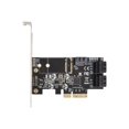 thumbnail image 4 of IOCrest SI-PEX40139 - Contrôleur de Stockage - 5 Ports, Non Raide, SATA III - SATA 6Gb/S - PCIe x4, 4 of 4