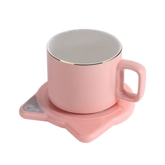 GROWTH TANK Électrique Café Chaud USB Chaud Coaster Tasse Chauffage Coussin Intelligent Tasse Rose