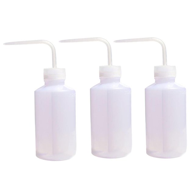 Bouteille, 3 Pcs Bouteille de Savon Diffuseur Distributeurs de Nourriture Bouteilles de Salade Sans Pulvérisation 500ml/