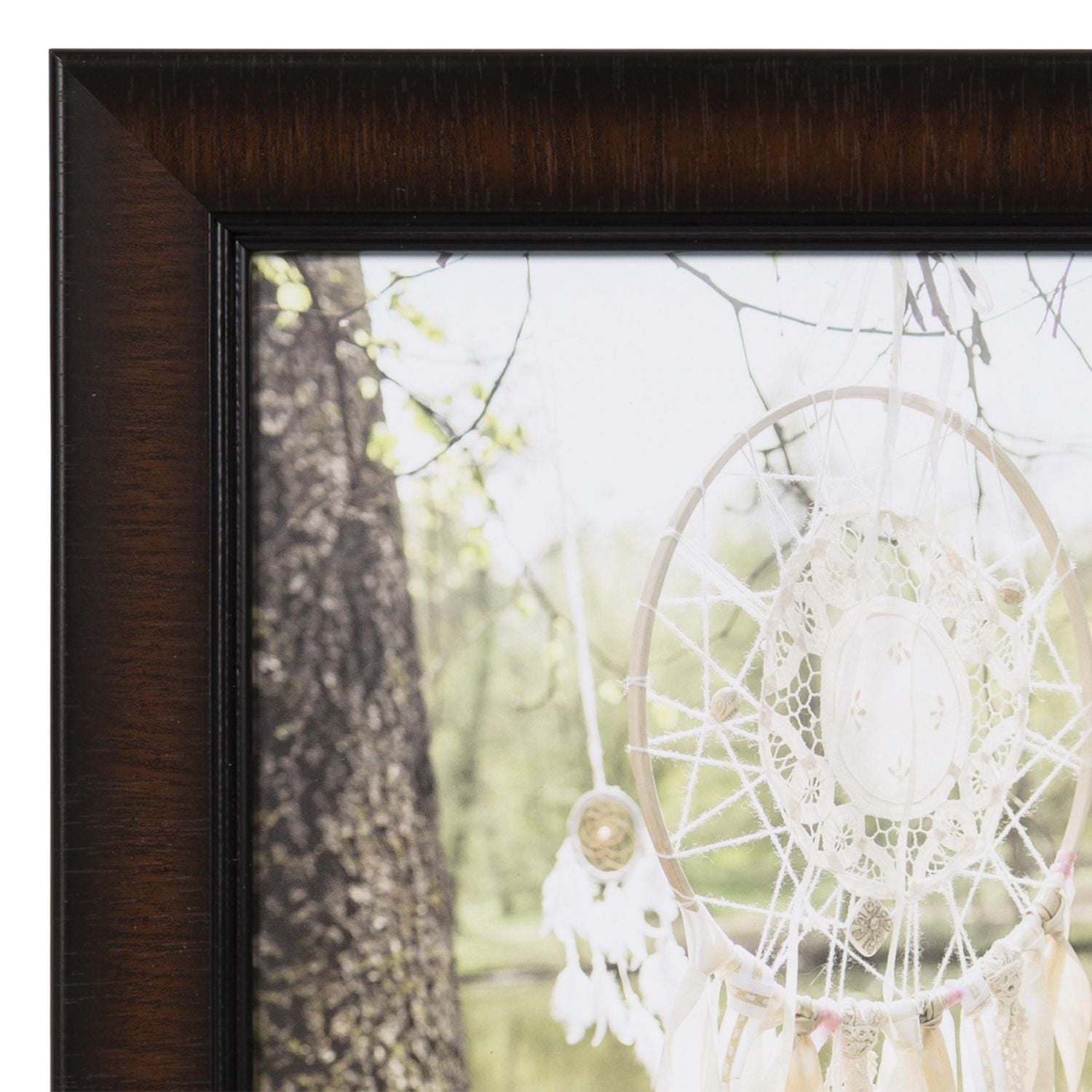 DesignOvation Lynnwood 4" x 6" Smoked Cognac Picture Frame