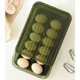 thumbnail image 5 of Boîte de Rangement en Plastique d'Oeufs en Plastique Rouleau Automatique Transparent Épaissi Récipient de Rangement d'Oeufs Rainurés pour la Cuisine de Réfrigérateur, 5 of 5