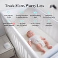 thumbnail image 2 of Sense-U Pro Baby Breathing Monitor, Real-time Alerts for No Breathing, Rollover, Overheating from Anywhere, Arousal Vibration, Audible & App Alerts, Easy Clip-On Design, Portable, Wearable, 2 of 10