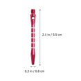 thumbnail image 2 of SNNROO 2BA Thread Aluminum Dart Shafts 20 PCS Set Metal Rod Darts Accessories Aluminium Alloy Red, 2 of 5