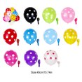 thumbnail image 1 of ziyahi 100 Pcs Ballons à Pois Ballons en Latex Légers Ballons à Point Arrangement Coloré Accessoires Photo Bébé Point Mixte/vague Rose Rouge/blanc à Pois, 1 of 6