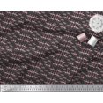 thumbnail image 2 of Soimoi Modal Satin Fabric Flamingo Bird Decor Fabric Printed Yard 42 Inch Wide, 2 of 3