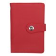 thumbnail image 1 of Uxcell 100 Envelope Challenge Binder, A6 PU Leather Savings Challenges Book with Envelopes Money Saving Binder with Horizontal Insert for Office Budgeting Saving Expense, Red, 1 of 7