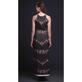 thumbnail image 3 of Bimba Tie-Dye Ladies Sleeveless Long Print Maxi Dress with Side Slits Summer Wear-Small, 3 of 6