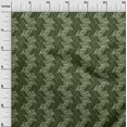 thumbnail image 3 of oneOone Cotton Poplin Green Fabric Abstract Craft Projects Decor Fabric Printed By The Yard 56 Inch Wide, 3 of 4
