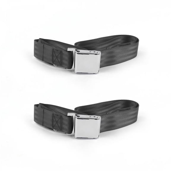 Ford Fairlane 1970 Avion 2 Points Charbon Trousse de Ceinture de Banquette pour Genoux - 3 Ceintures