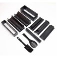 thumbnail image 1 of Sushi Maker Home Sushi Mold Press Plastic Sushi Maker Tool Easy Sushi Making Kit Sushi Set 10 Pieces, 1 of 5