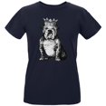 thumbnail image 1 of British Bulldog Crown Womens Organic T Shirt, 1 of 1