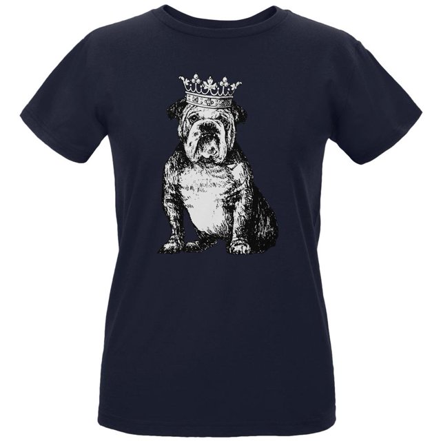 British Bulldog Crown Womens Organic T Shirt