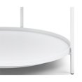 thumbnail image 3 of Simpli Home Monet Industrial 32 " Metal Metal Coffee Table in White, 3 of 7
