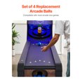 thumbnail image 2 of KFFKFF Roll and Score Classic Arcade Game Ball, 4-pack Replacement Set, Skee Ball Arcade Accessory for Arcade Tossing Ball Games, 2 of 9