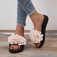thumbnail image 1 of LSLJS Sandales de Plage à Plateforme à Fleurs d'Été pour Femmes Flip-Flops, Pantoufles pour Femmes, 1 of 9