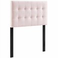 thumbnail image 1 of Modway Lily Biscuit Tufted Twin Performance Velvet Headboard, Pink, 1 of 5