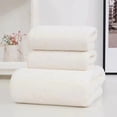 thumbnail image 1 of LSLJS Soft Linen Premium 3 Pc Towel Set 1 Bath Towel 1 Hand Towel 1 Washcloth Cotton Towels for Bathroom Towel Set for Adults-Highly Absorbent and Towel Set, Bath Towels, 1 of 6