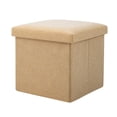 thumbnail image 1 of XZNGL Tabouret de Rangement Multifonctionnel Pouvant s'Asseoir, Tabouret de Rangement, Boîte de Rangement Pliable en Tissu Uni pour la Maison, Tabouret pour Changer de Chaussures, 1 of 3