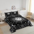 thumbnail image 3 of Erosebridal Star Moon Bedding Full Comforter Set, Starry Sky Down Comforter, Planet Cosmic Decor, Reversible 3-Piece, 3 of 8