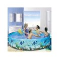 thumbnail image 4 of 48 x 9.8 inches Home Outdoor Round Portable Pool Family Children Playing Water Pool, 4 of 8
