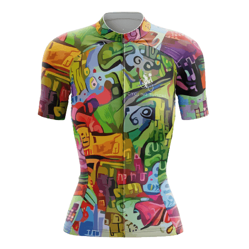 Color Rush Chandail de Cyclisme pour Femme - 4TG