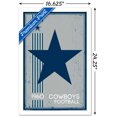 thumbnail image 3 of NFL Dallas Cowboys - Retro Logo 14 Wall Poster, 22.375" x 34", 3 of 5