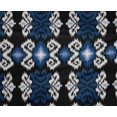 thumbnail image 4 of oneOone Polyester Lycra Fabric Diamond & Swirl Ikat Decor Fabric Printed BTY 56 Inch Wide, 4 of 4