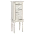 thumbnail image 1 of Audrey Jewelry Armoire, Off-White, 1 of 9