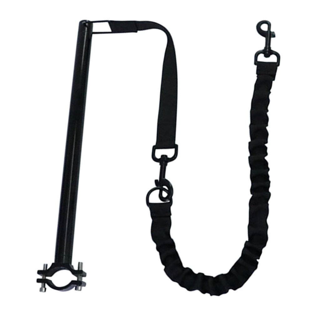 LNGOOR 1 Set of Bike Riding Dog Leash Wear-resistant Dog Bike Leash Retractable Bicycle Dog Leash