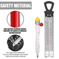 thumbnail image 1 of OUSITAID 2PCS Candy Thermometer with Pot Clip Sugar Syrup Jam Jelly Oil Deep Fry Thermometer with Hanging Hook Stainless Steel Kitchen Thermometer for Cooking, 1 of 7