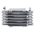 thumbnail image 2 of Motorcycle Oil Cooler, High Power Anti Deform Engine Oil Cooler Radiator  For 50cc-250cc Dirt Bike, 2 of 8