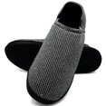 thumbnail image 1 of SLM Men's Faux Suede Slip on Terry Lined  Slipper House Shoes, 1 of 2