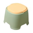 thumbnail image 2 of Luzkey Small Stool Chair Creative Stackable Anti Skid Thickened Step Stool Foot Rest for Household Bedroom Living Room Laundry Home green, 2 of 8