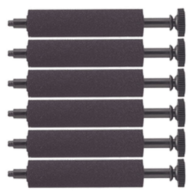 Zoomtoner Compatible Casio IR-90 & IR-91 INK ROLLER Ribbons 6-PACK Purple for Casio CE-300