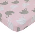 thumbnail image 3 of NoJo Dreamer - Ensemble de Douillette 8 Pcs Éléphant Rose/gris, 3 of 5