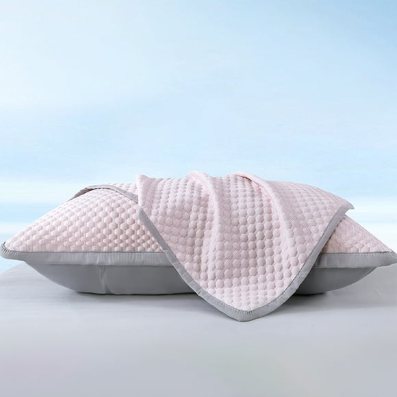 EGNMCR Fiber Pillow Core Isolation Pillow Yellow Cover Hotel Protective Cover Breathable Oil Proof Friendly Household Pillowcase Polyester pillowcase
