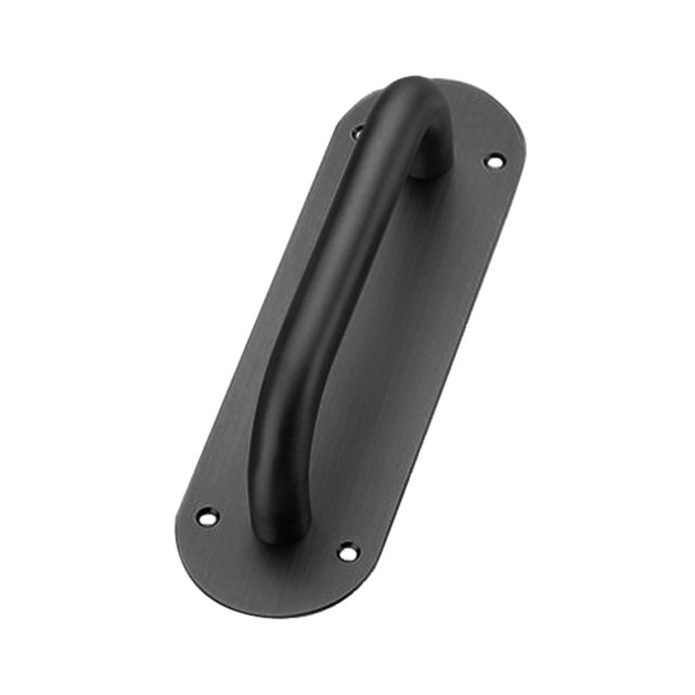 Jinsinto Grande Poignée de Porte en Acier Inoxydable Tirer et Pousser la Poignée de Porte de la Plaque avec des Vis Utilisation pour le Restaurant