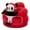 Red Panda, variant on Faithtur Baby Sit up Chair Cartoon Animals Plush Toddler Sofa Chair Baby Support Floor Seat for Infant Learn to Sit