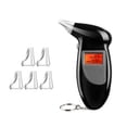 thumbnail image 1 of Professional Digital Breath Tester Breathalyzer Alcohol Breath Tester Alcohol Detector Lcd Detector Backlight Light Dropshipping ,Accuracy High, 1 of 7