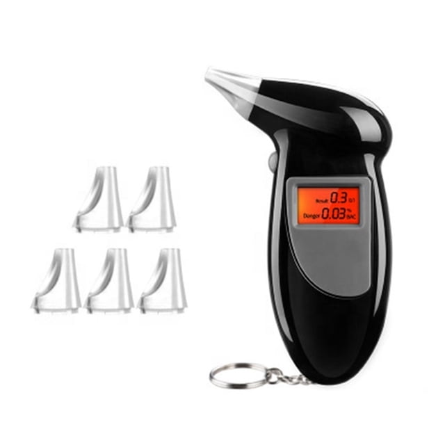 Professional Digital Breath Tester Breathalyzer Alcohol Breath Tester Alcohol Detector Lcd Detector Backlight Light Dropshipping ,Accuracy High