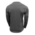 thumbnail image 4 of RXIRUCGD Blouse à Manches Longues Col Rond pour Hommes, Gris Foncé, Taille : TG, 4 of 5