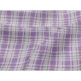 thumbnail image 4 of oneOone Viscose Jersey Fabric Check Kasuri Print Fabric BTY 60 Inch Wide, 4 of 5